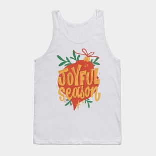 Joyful season Christmas Tank Top